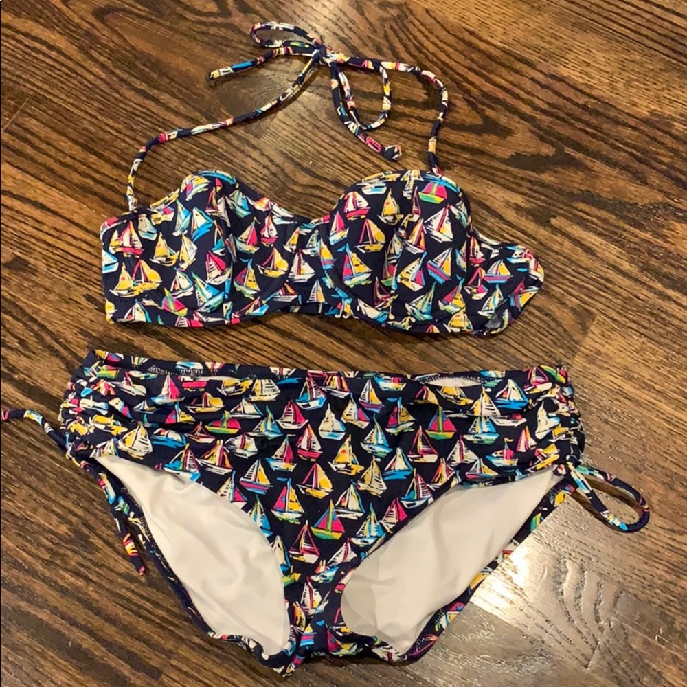 Matching Victoria’s Secret Sailboat Bikini Set